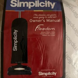 Simplicity Vaccum Bags 4.. Type F Freedom